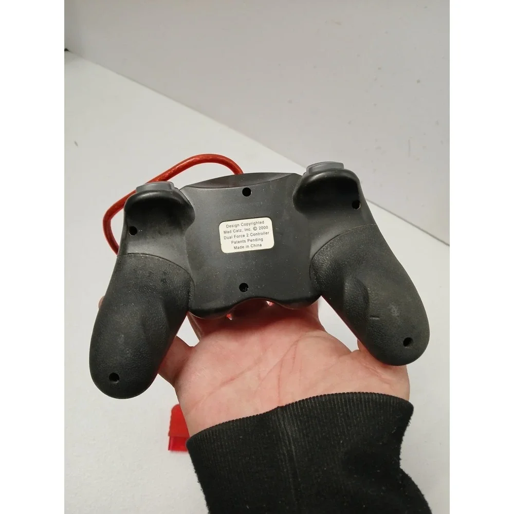 Mad Catz Dual Force 2 Pro PlayStation‎ Game Controller PlayStation 2 Red